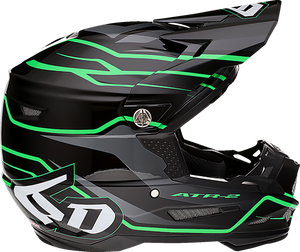 ATR-2 Helmet - Phase - Black/Green - XS - Lutzka's Garage