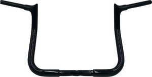 Handlebar - Pointed Top - 11" - Black - Lutzka's Garage