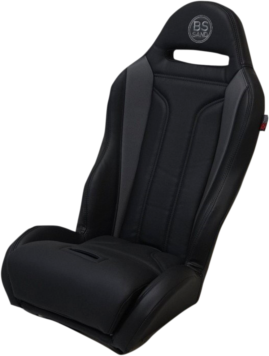 Performance Seat - Double T - Black/Gray - Polaris - 12-21 - Lutzka's Garage