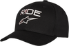 Ride Transfer Hat - Black/White - Small/Medium - Lutzka's Garage