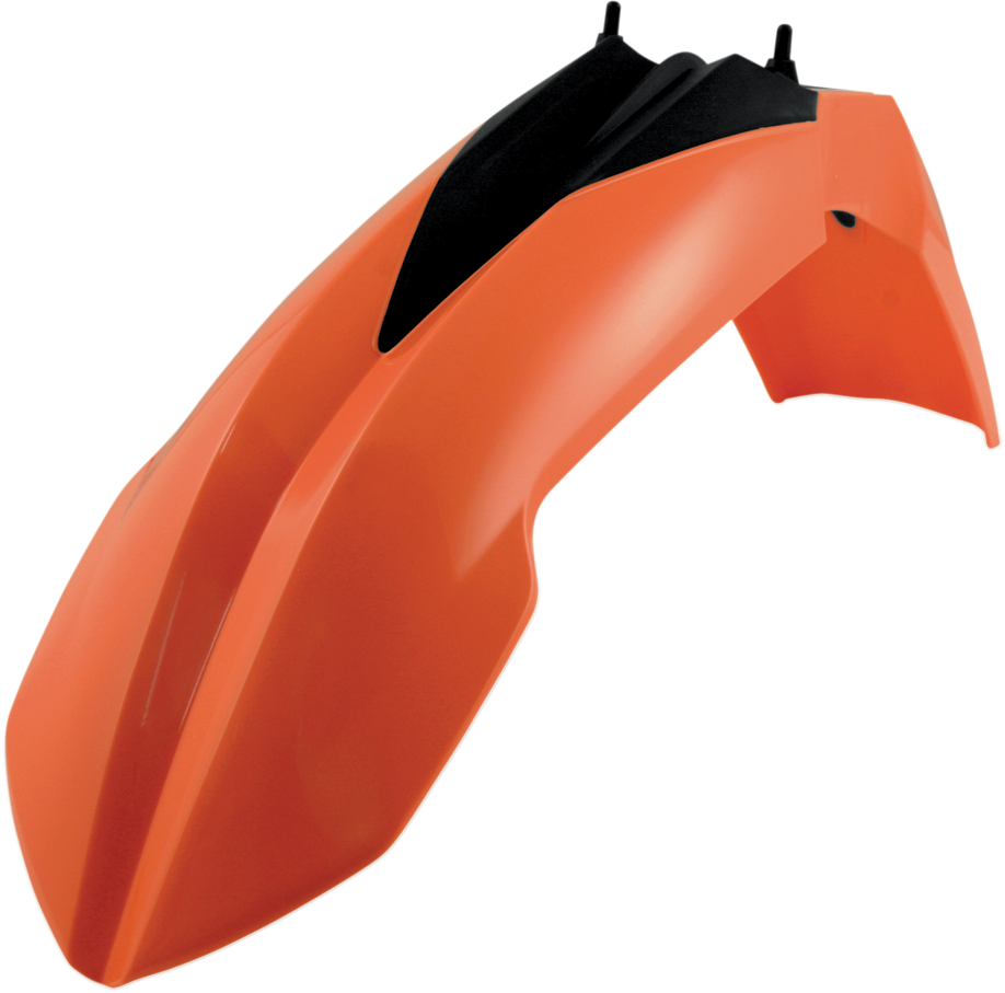 Front Fender - Orange/Black - Lutzka's Garage