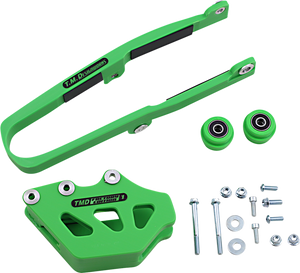 Chain Guide/Slider - Kawasaki - Green - Lutzka's Garage