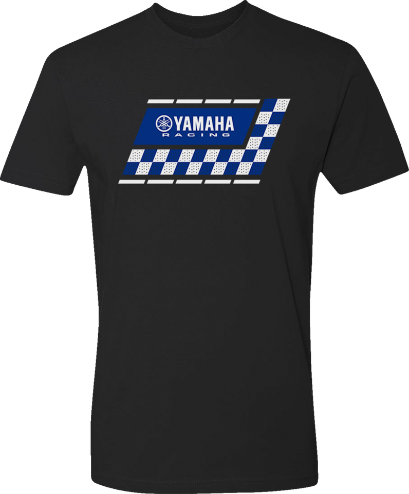 Yamaha Racing Check T-Shirt - Black - Small - Lutzka's Garage