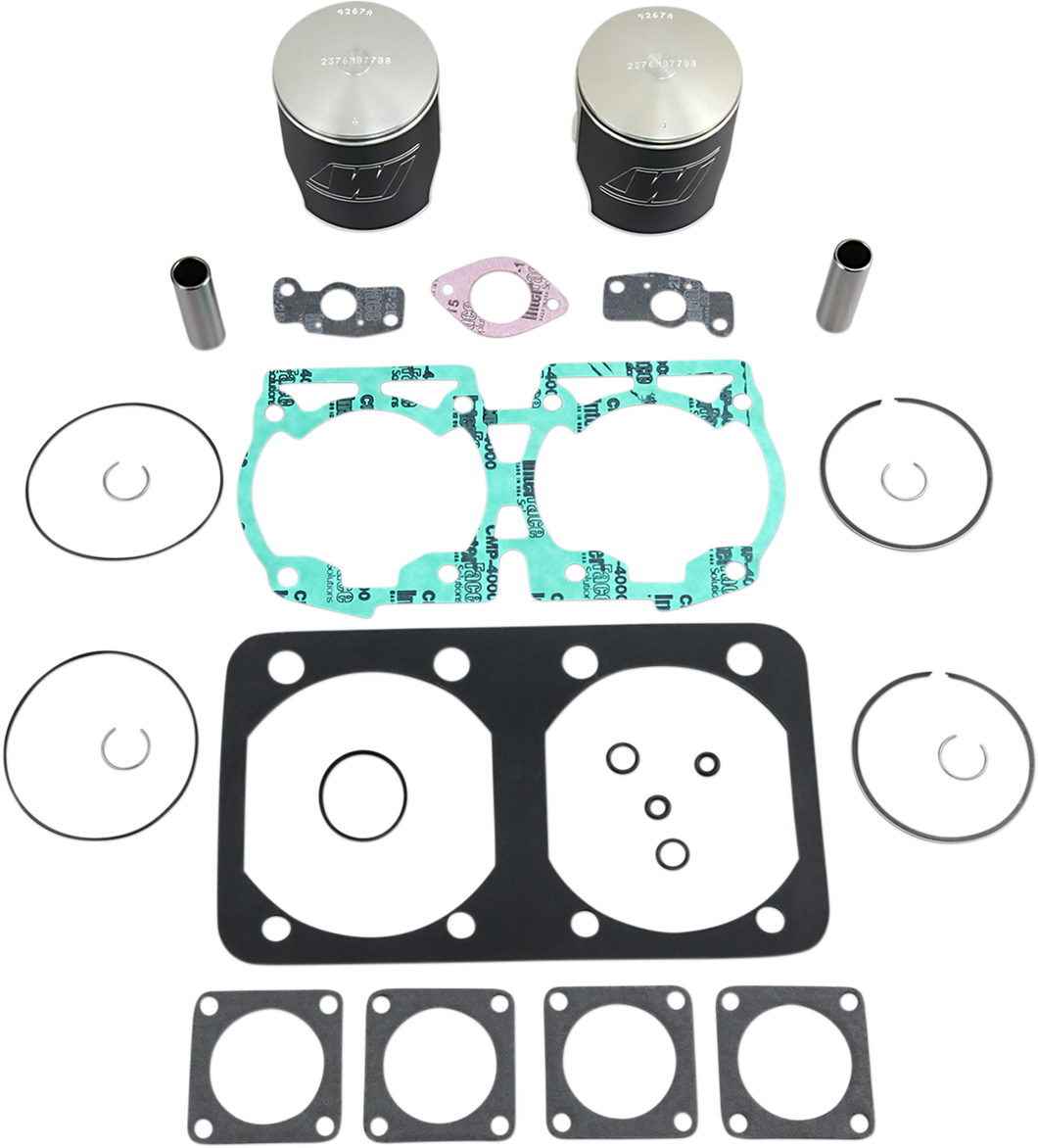 Piston Kit with Gaskets - 77.00 mm - 583 Engine Type - Ski-Doo