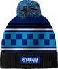 Yamaha Racing Pom Beanie - Black/Blue - Lutzka's Garage