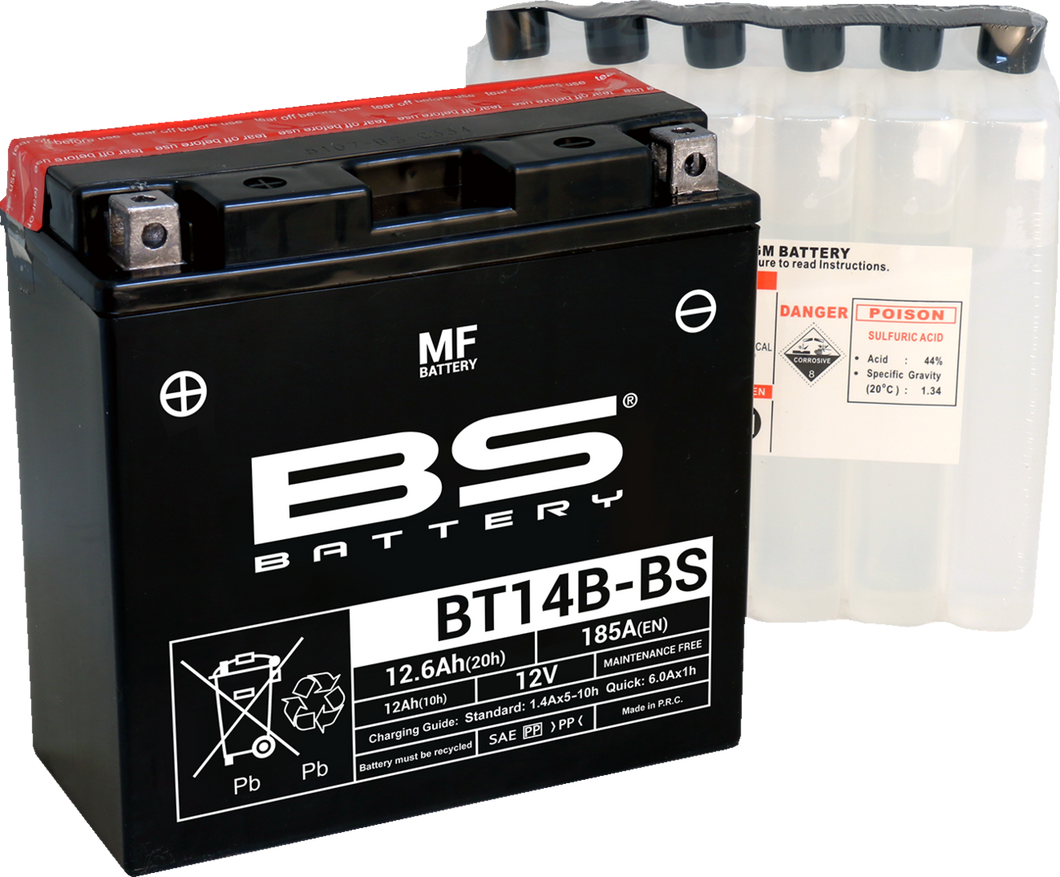 Battery - BT14B-BS (YT)