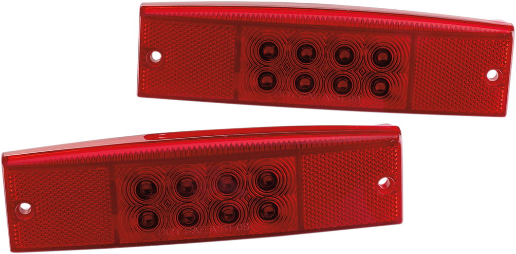 Taillights - LED - Ranger Mid - Red - Lutzka's Garage