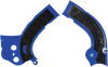 X-Grip Frame Guards - Blue/Black - YZ 250F/450F - Lutzka's Garage