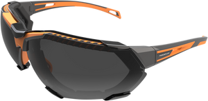 FF4 Sunglasses - Foam - Gray/Orange - Smoke - Lutzka's Garage