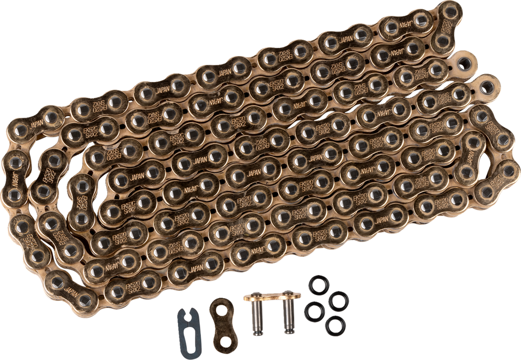 520 SRX2 - Drive Chain - 120 Links - Gold - Lutzka's Garage