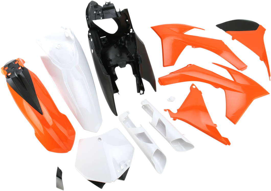 Full Replacement Body Kit - OEM 11 Orange/Black/White