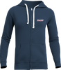 Womens Halo Zip-Up Hooded Sweatshirt - Navy - Medium - Lutzka's Garage