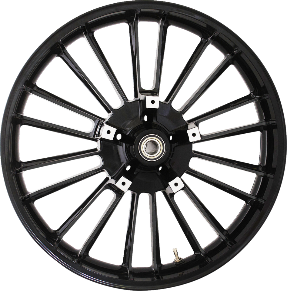 Wheel - Atlantic 3D - Front - Dual Disc/with ABS - Black - 21x3.5 - Lutzka's Garage