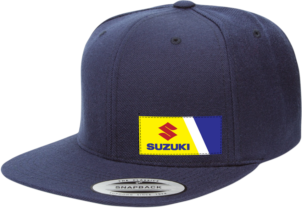 Suzuki Wedge Hat - Navy - Lutzka's Garage