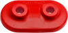 Backer Plates - Red - Double - 48 Pack - Lutzka's Garage