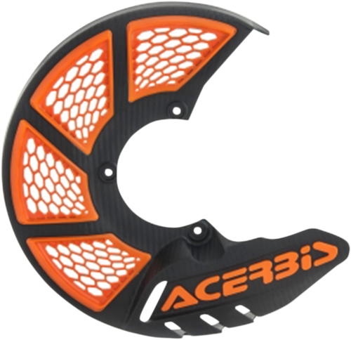 X-Brake Disc Cover - Black/ 16 Orange