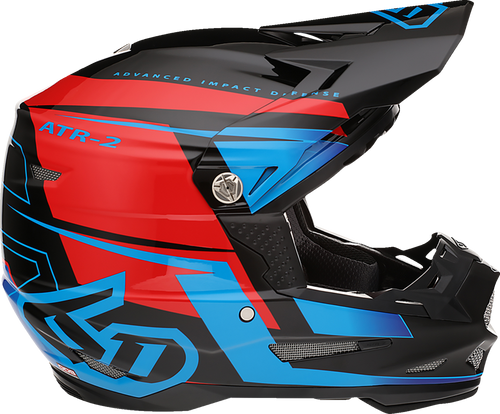 ATR-2 Helmet - Mach - Blue/Red/Black - XS - Lutzka's Garage