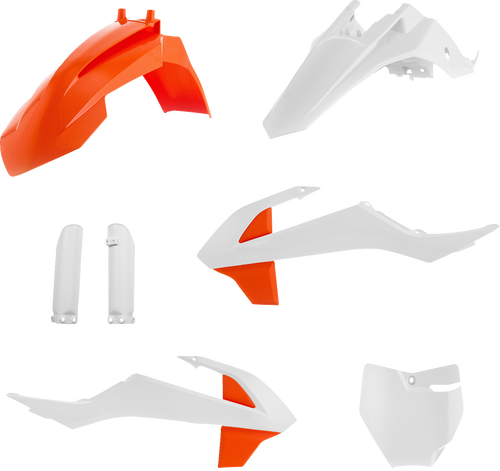 Full Replacement Body Kit - OEM 23 White/Orange