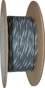 100 Wire Spool - 20 Gauge - Gray/White - Lutzka's Garage