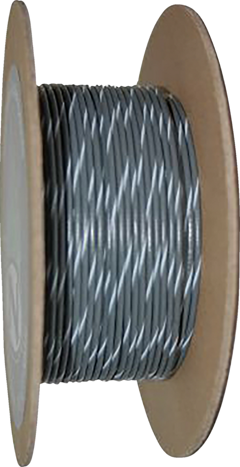 100 Wire Spool - 20 Gauge - Gray/White - Lutzka's Garage