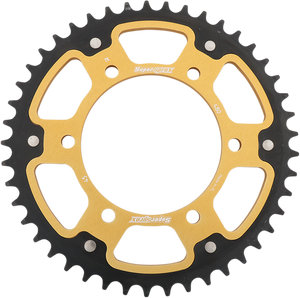 Stealth Rear Sprocket - 45 Tooth - Gold - Suzuki/Yamaha - Lutzka's Garage