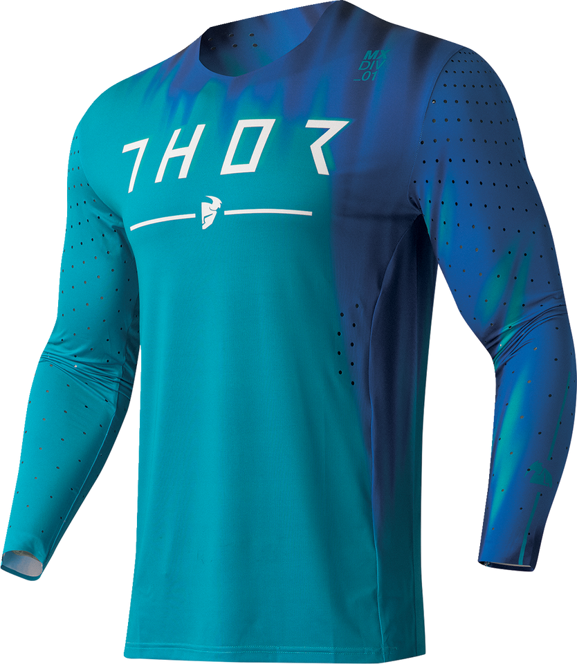 Prime Freeze Jersey - Aqua/Navy - 2XL - Lutzka's Garage