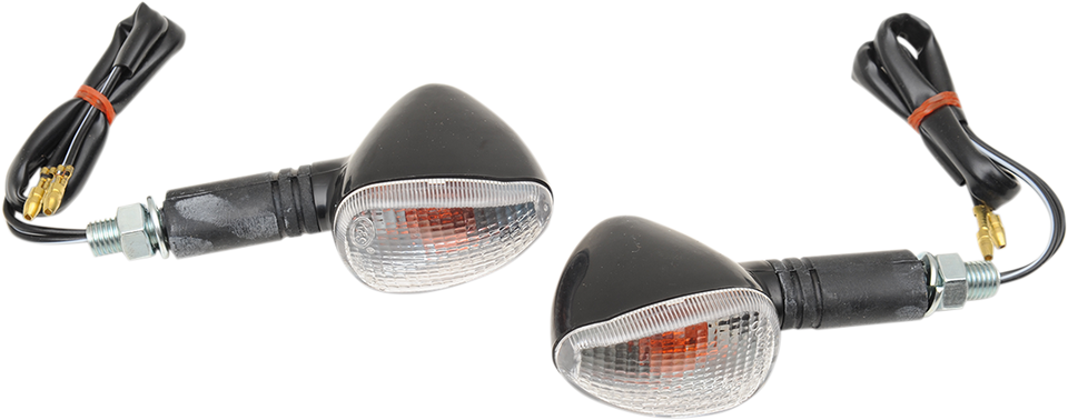 Marker Lights - Single Filament - Black/Clear