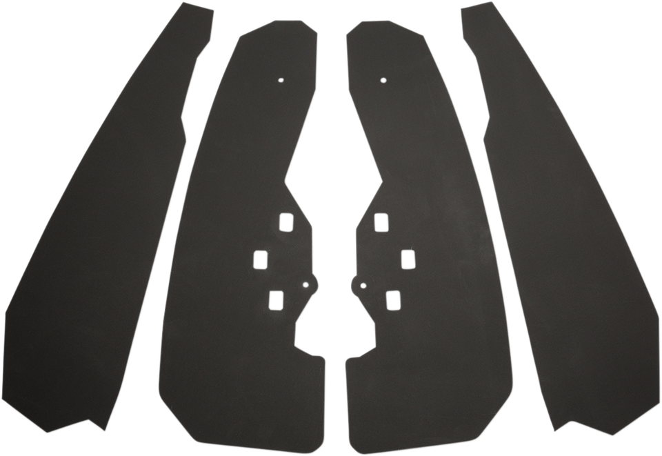 Mud Flaps - Set of Four - Black - Lutzka's Garage