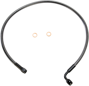 Brake Line - 10 mm-90° - 26" - Black Pearl