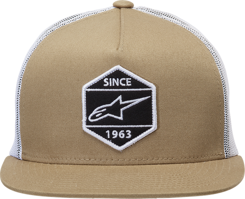 Bolt Trucker Hat - Sand/White - One Size - Lutzka's Garage