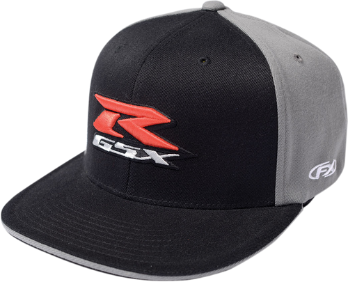 GSX-R Flexfit® Hat - Black/Gray - Small/Medium - Lutzka's Garage