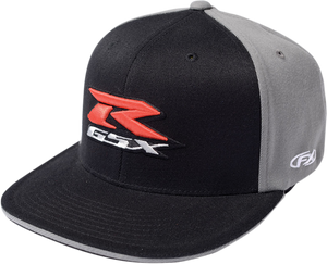 GSX-R Flexfit® Hat - Black/Gray - Small/Medium - Lutzka's Garage