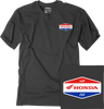 Honda Stadium T-Shirt - Heather Charcoal - Medium - Lutzka's Garage