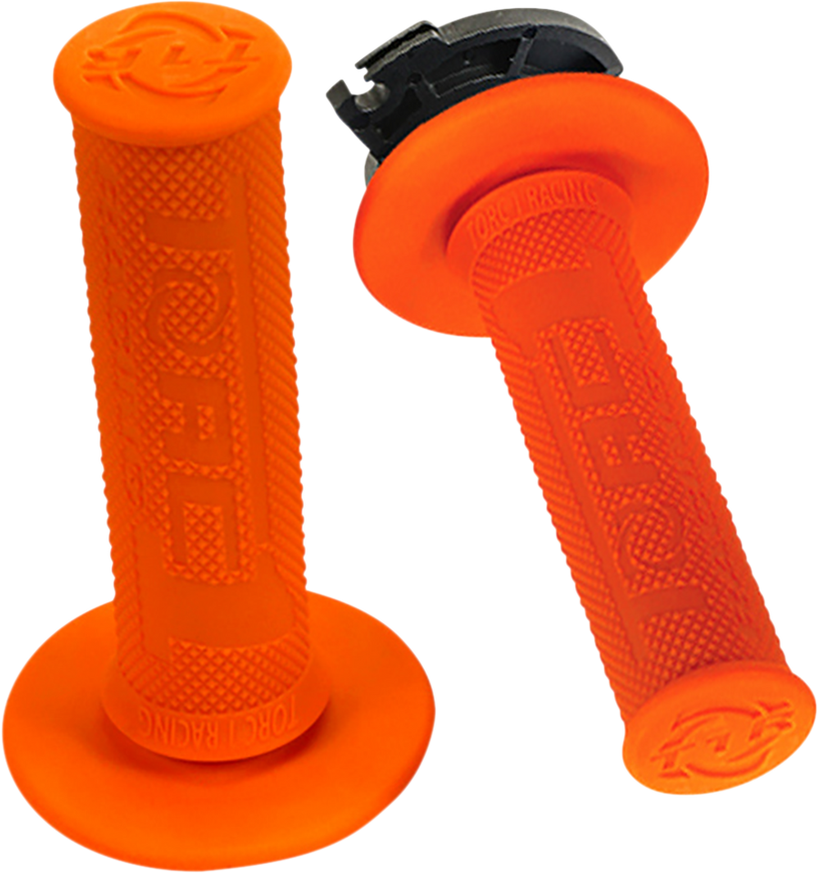 Grips - Defy - Lock-On - Orange - Lutzka's Garage