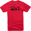 Moto X T-Shirt - Red/Black - Medium - Lutzka's Garage