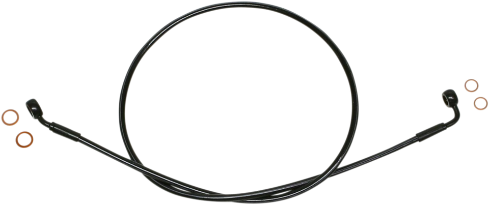 Brake Line - EZ Align - Stainless Steel - Black - Lutzka's Garage