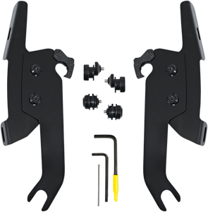 Fats/Slim Windshield Trigger Lock Complete Mount Kit - Black - FLSL - Lutzka's Garage