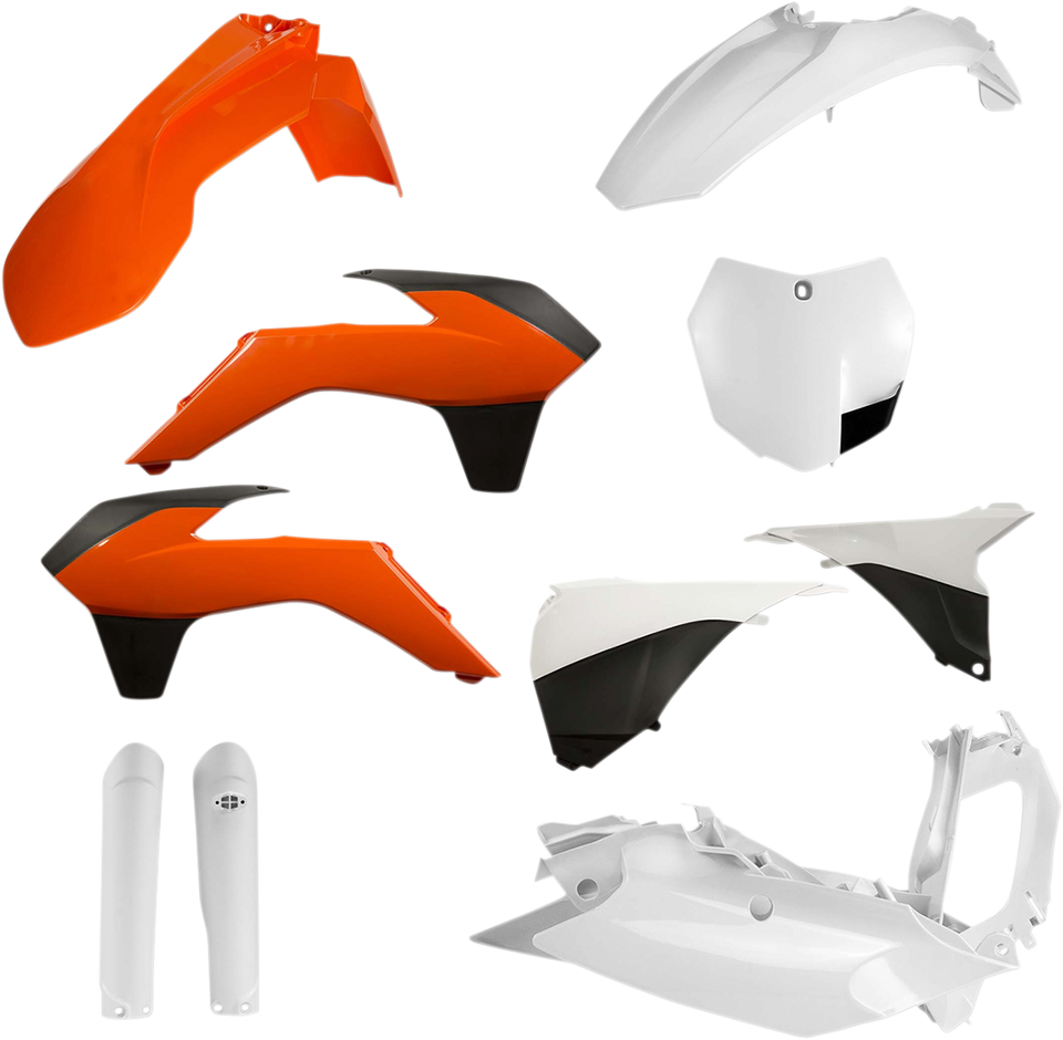 Full Replacement Body Kit - OEM Orange/White/Black