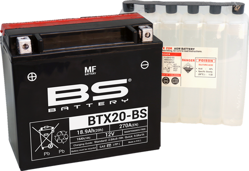 Battery - BTX20-BS (YTX)