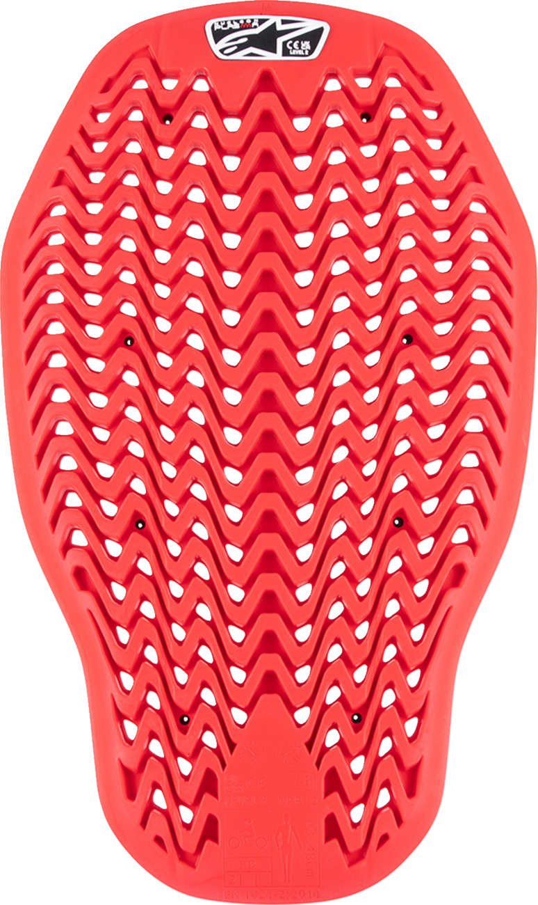 Nucleon Plasma Back Protector Insert - Red/Black - Small - Lutzka's Garage