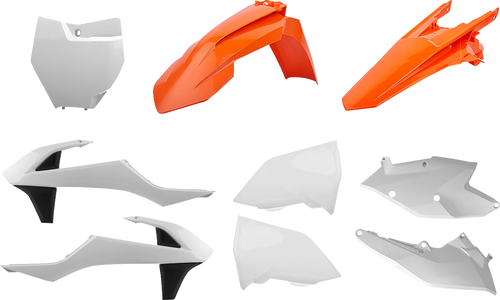 Body Kit - 17 OEM Orange/White - SX/SX-F/XC