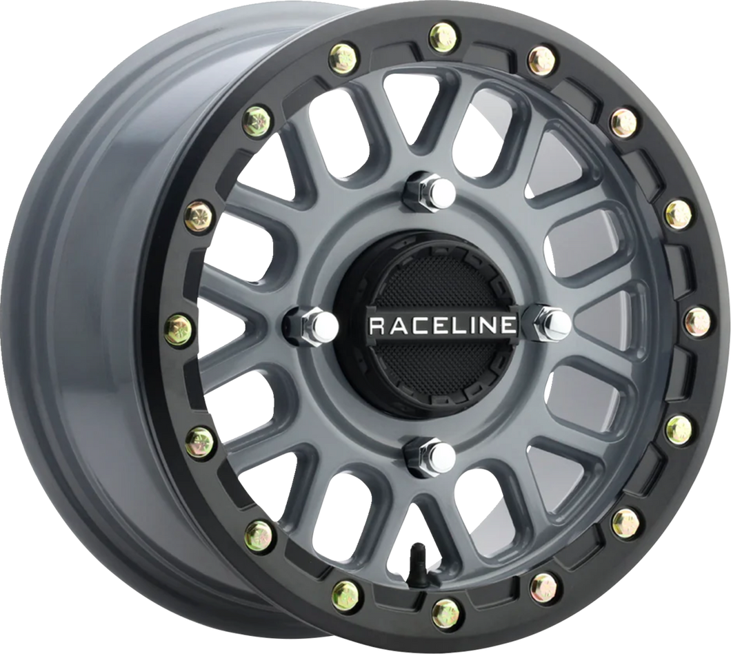 Wheel - Podium - Beadlock - Front/Rear - Stealth Gray - 15x6 - 4/137 - 5+1 (+40 mm)