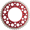 Twinring™ Rear Sprocket - 50 Tooth - Red - Lutzka's Garage