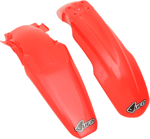 Front and Rear MX Fender Kit - OEM Red - CRF150R