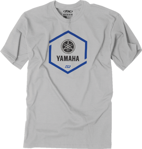 Yamaha Hexagon T-Shirt - Gray - Medium - Lutzka's Garage