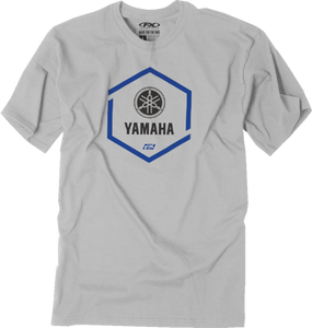 Yamaha Hexagon T-Shirt - Gray - Medium - Lutzka's Garage