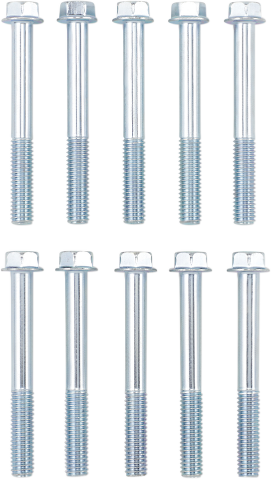 Bolt - Flange - M6 x 50 - 10-Pack