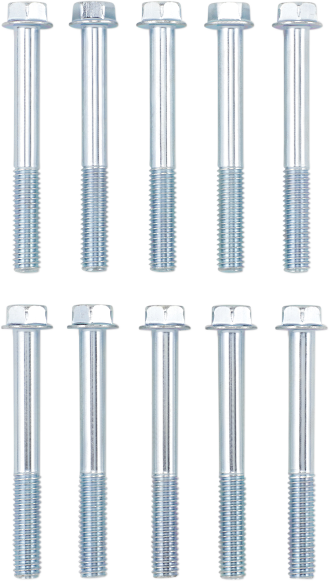 Bolt - Flange - M6 x 50 - 10-Pack