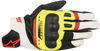 SP-5 Gloves - Black/Fluo Yellow/White/Fluo Red - Small - Lutzka's Garage