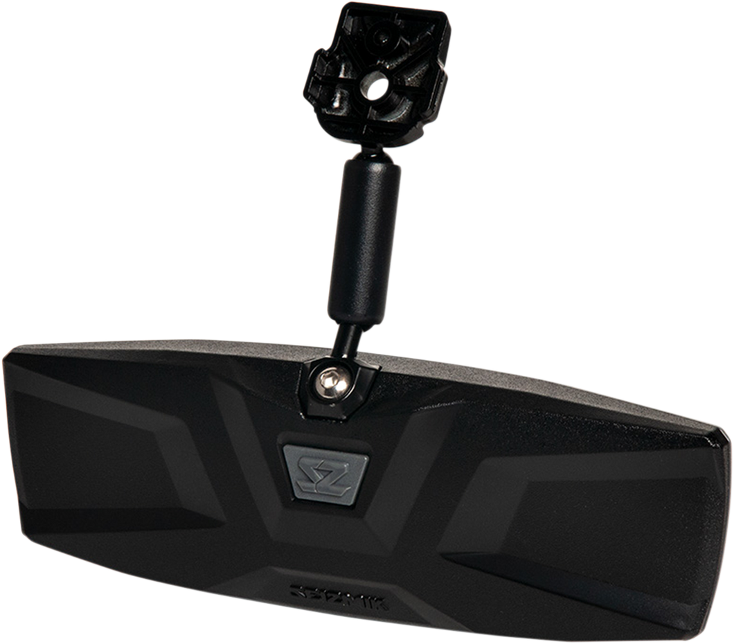 Mirror - Halo R - Rear View - Rectangle - Black w/Black Bezel - Maverick X3